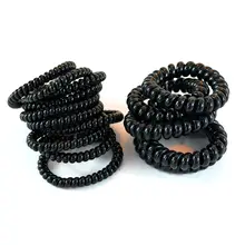 Sheaven аксессуары меньше Мори девушка линия детей черный и белый с узором телефон катушки лента для волос база лента для прически «конский хвост» кожа