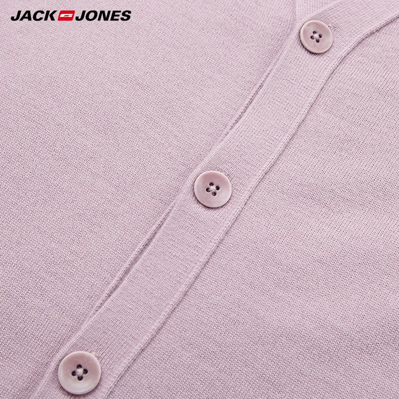 JackJones зимний мужской шерстяной кардиган с v-образным вырезом | 219424502