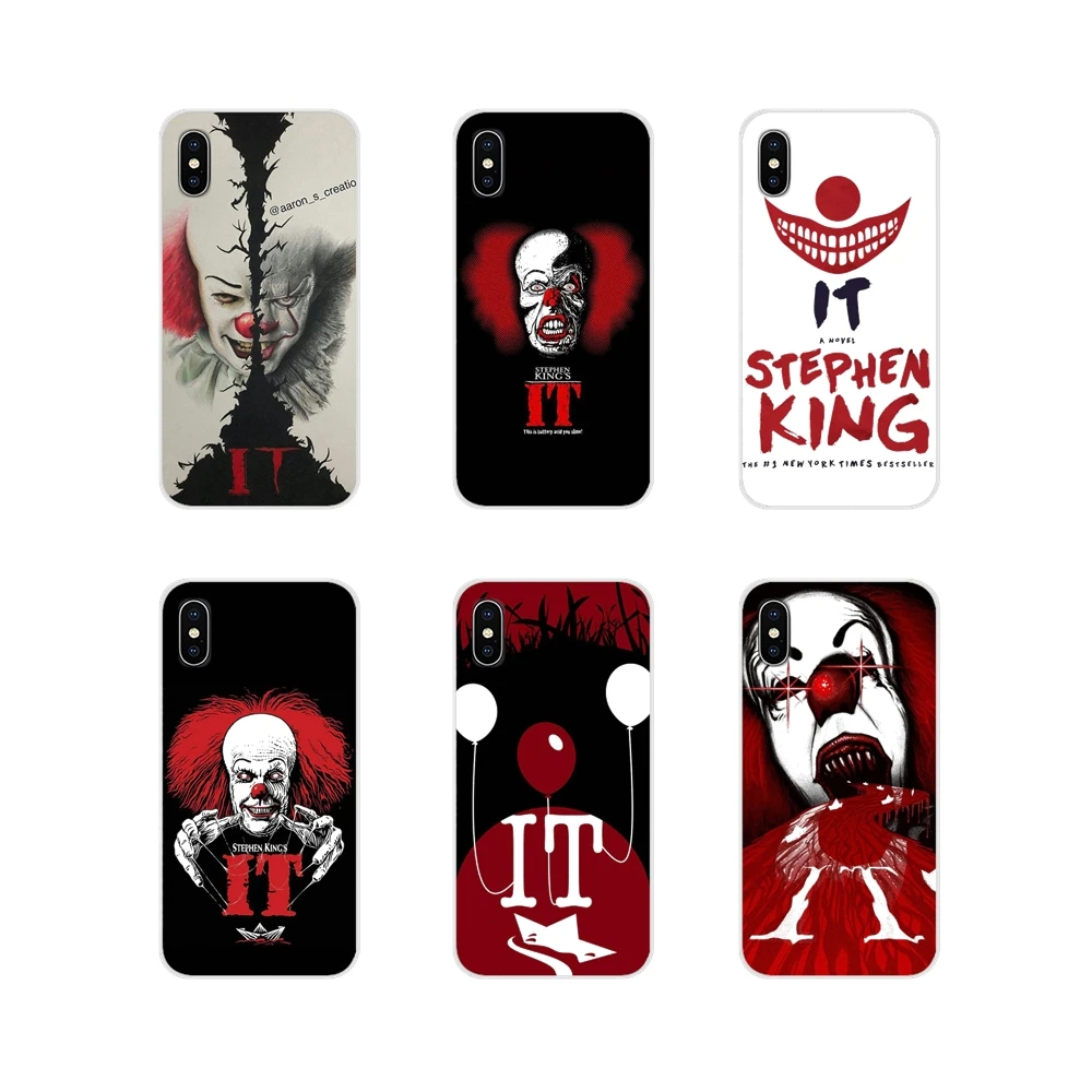 

For Huawei G7 G8 P7 P8 P9 P10 P20 P30 Lite Mini Pro P Smart Plus 2017 2018 2019 Phone Case Covers Horror movie Stephen King's It