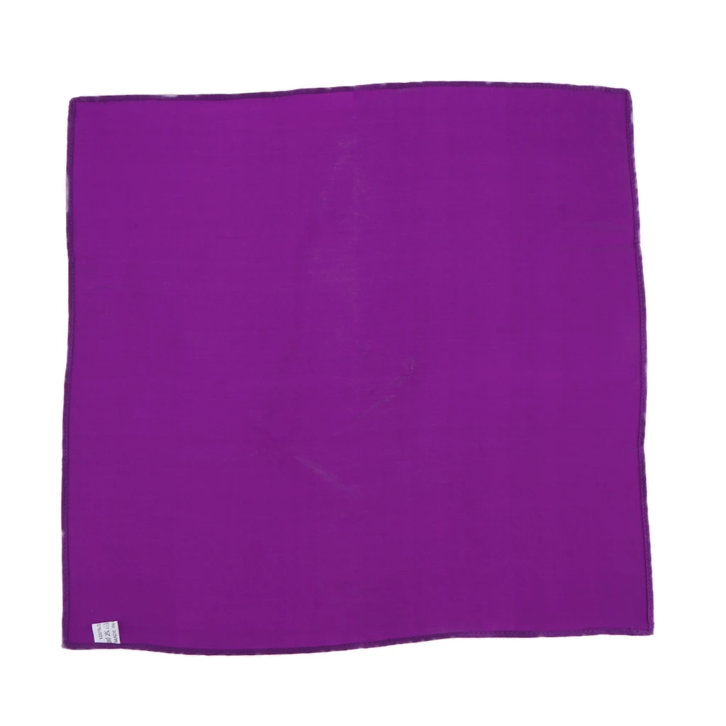 Plain Solid Pure Silk Pocket Square Handkerchief for Men Assorted