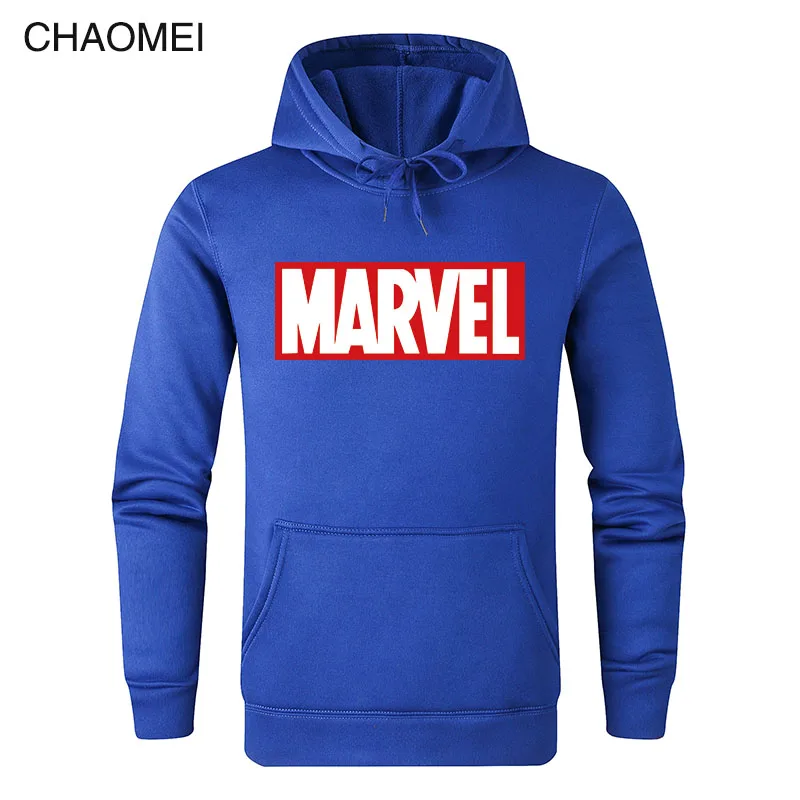 Кофты с капюшоном "Marvel" Новая мода мужской, с длинными рукавами Повседневная мужская Толстовка Marvel Мужские Женские топы классные пуловеры толстовка C117