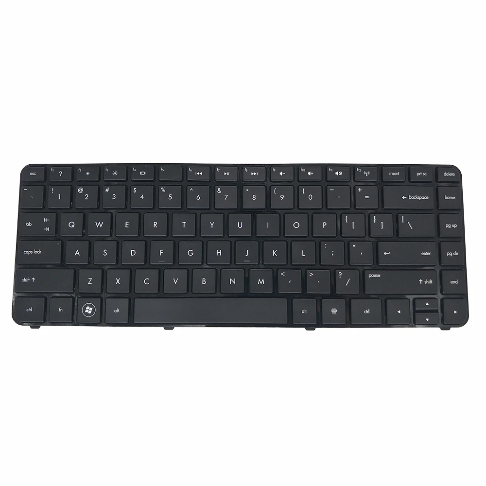 Английская клавиатура 659298-001 для HP DV4-3000 DM4-3000 DV4-4030 dv4-3011tx черная с рамкой винты