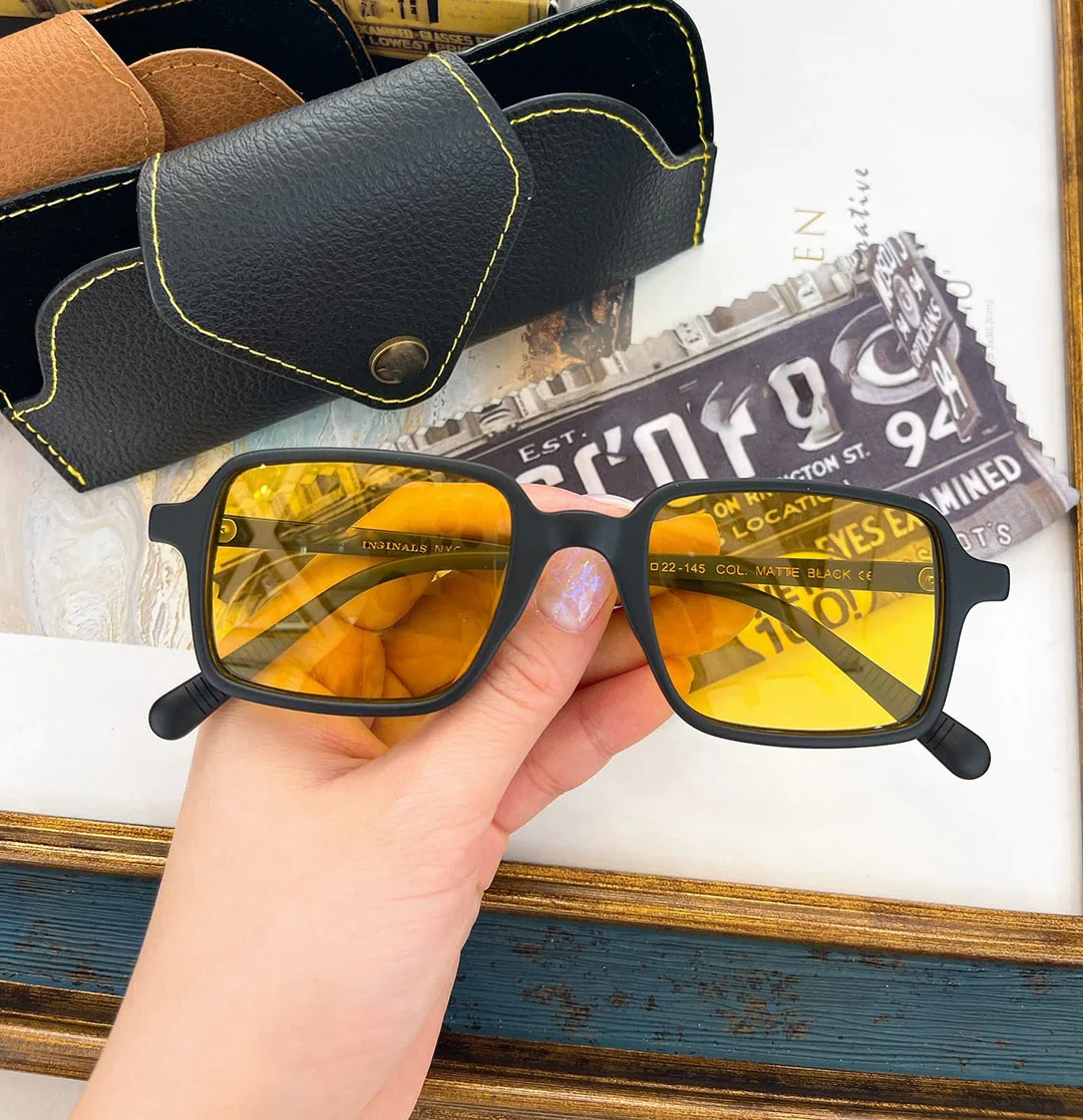 SHINDIG-gafas de sol Nueva York HQ, lentes de sol originales con logotipo personalizado, graduadas, miopía, progresiva, 1915 - AliExpress Accesorios para la