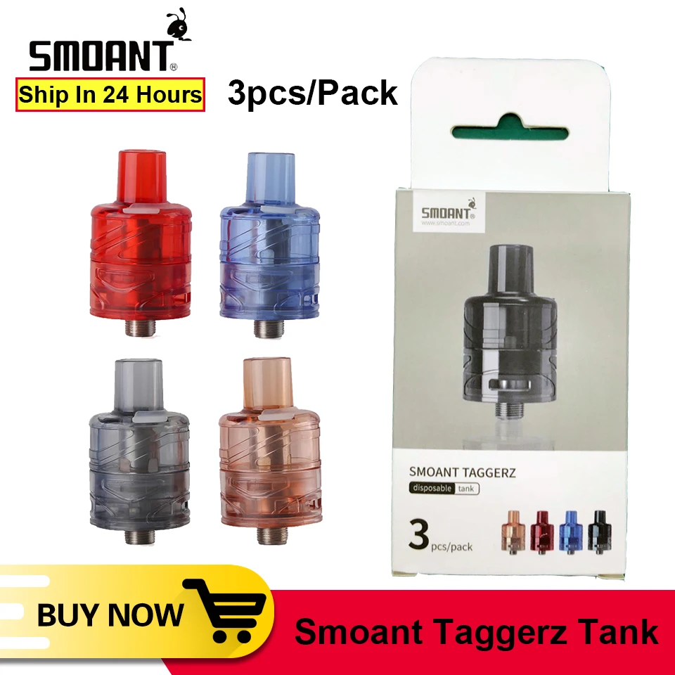 Бак для вейпа smoant taggerz емкость 2 мл атомайзер 0 Ом электронная сигарета катушка KA