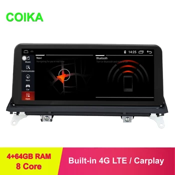 

COIKA 10.25" 8 Core Android 9.0 System Car Multimedia Screen For BMW E70 E71 GPS Navi Stereo WIFI 4G SIM Carplay 4+64GB IPS