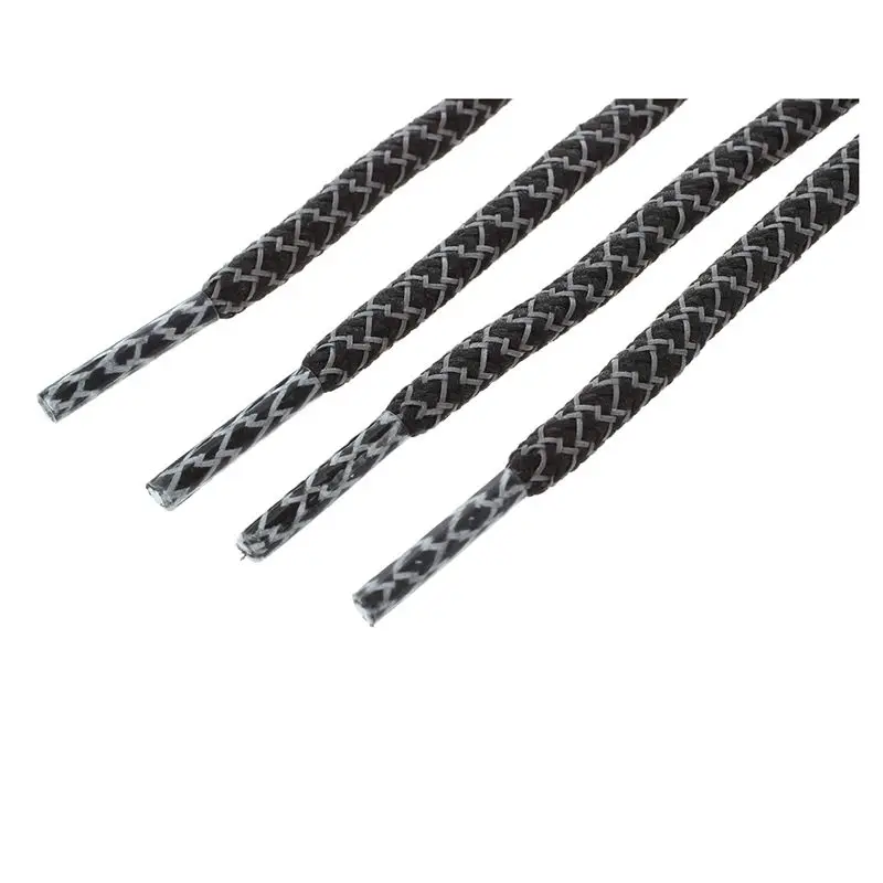 Круглый 3м Reflective Runner Беговая спортивная обувь шнурки для кроссовок