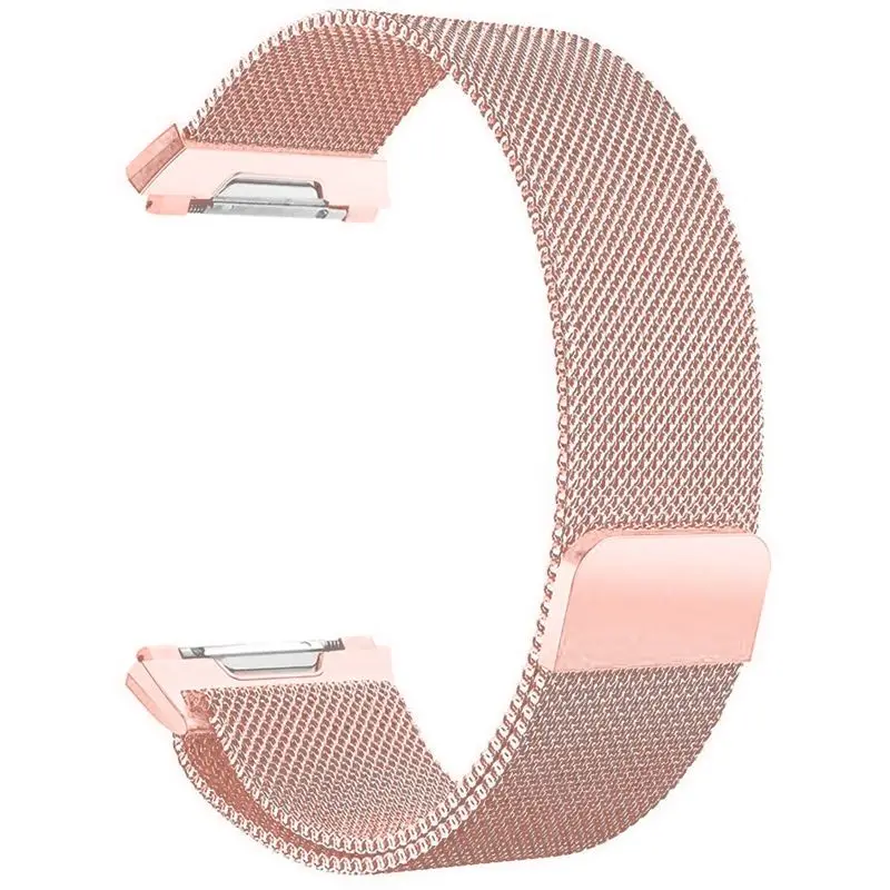 

For Fitbit Ionic Bands Large Replacement Magnetic Loop Strap Stainless Steel Wrist Band