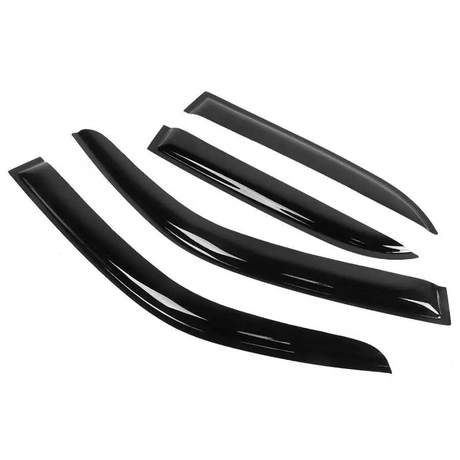 4 шт. Пластик черное окно козырек Vent Оттенки подходит для Toyota Camry 2012 2013 accesorios automovil