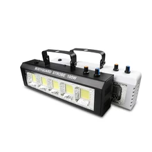 100 Вт стробоскоп вспышка света удаленный звук активированный диско огни для фестиваля гирлянда для праздника стробоскоп Скорость Регулируемая для сценического диско