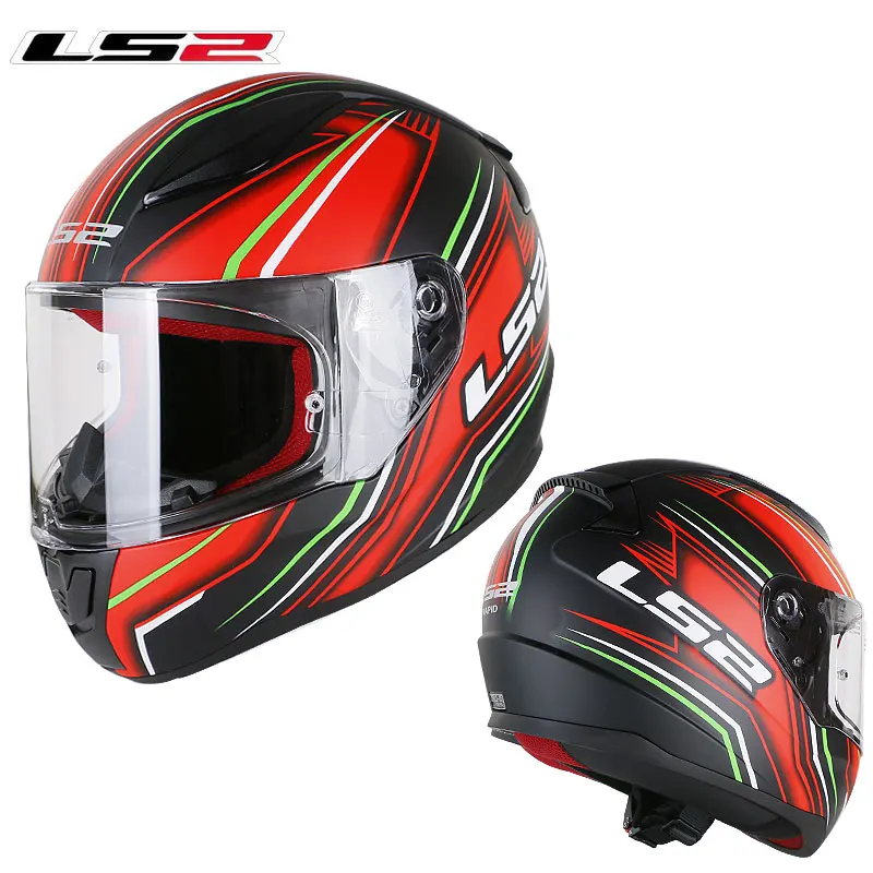 

LS2 FF353 Rapid Full Face Motorcycle Helmet With Washable Inner Pads casque moto Street Racing Helmet Man Woman capacete LS2