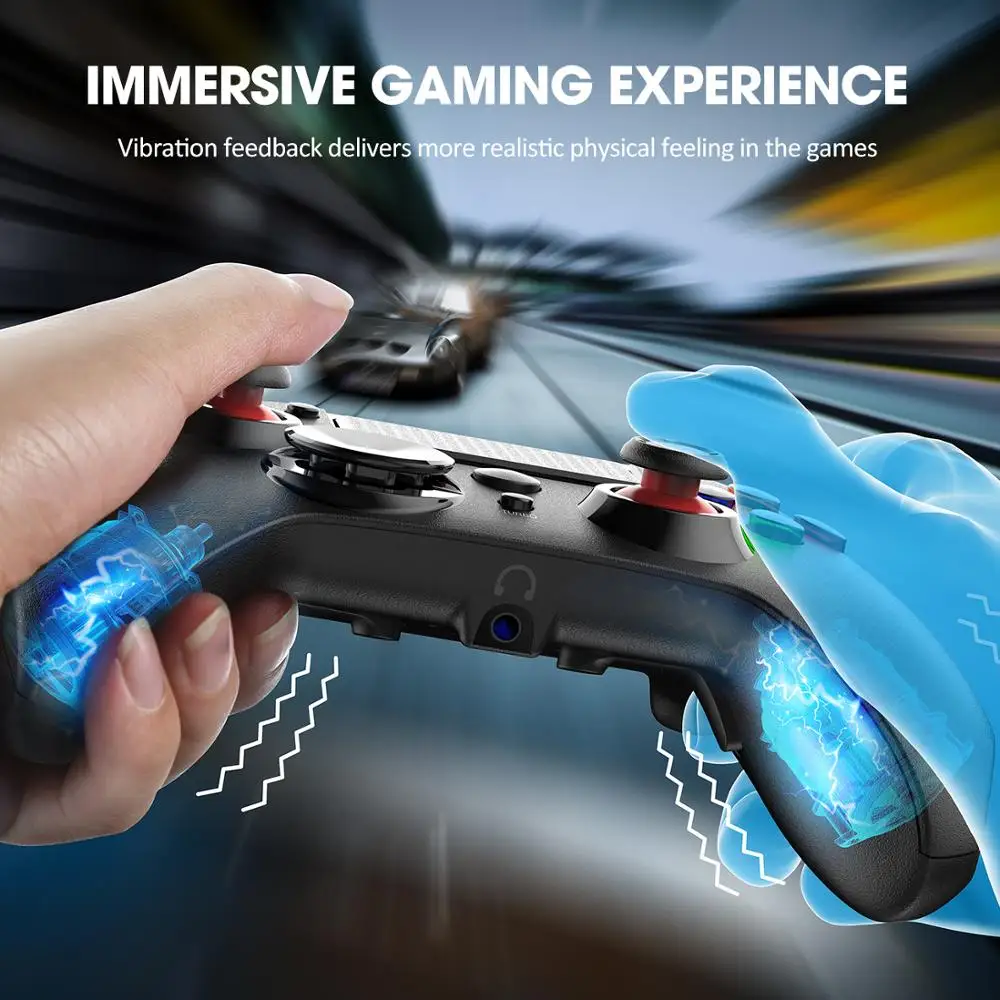 Беспроводной игровой контроллер Pictek для PS4/PC Gamer Trigger Joypad перезаряжаемый геймпад с