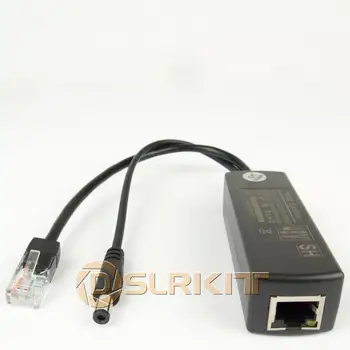 DSLRKIT 액티브 PoE 스플리터, 이더넷을 통한 전력, 48V-12V, 1A-2A, IEEE802.3af 표준 유형, 4 개