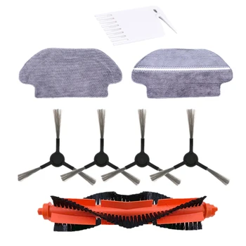 

8Pcs for Xiaomi STYJ02YM Robot Vacuum Cleaner Accessory Replaces Brush Mop Cloth Kit