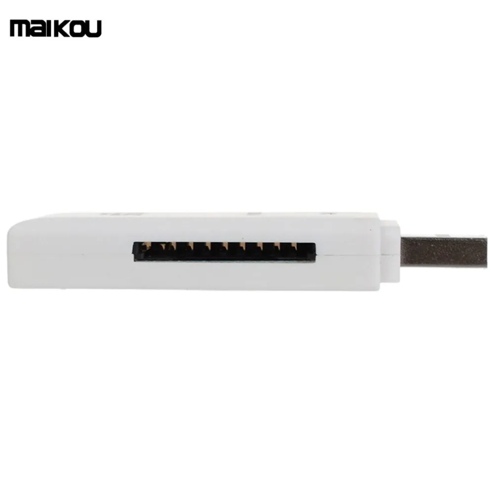 Maikou USB 3,0 считыватель карт памяти с 2 слотами 5 Гбит/с супер скорость считыватель карт с крышкой для SDXC SD TF Micro SD карты