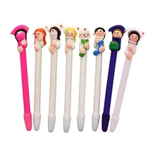 20 шт Мягкая Керамика медсестры и доктора моделирование 0,5 мм черный Заправка шариковые канцелярские принадлежности для творчества ручка подарок Caly шариковая ручка