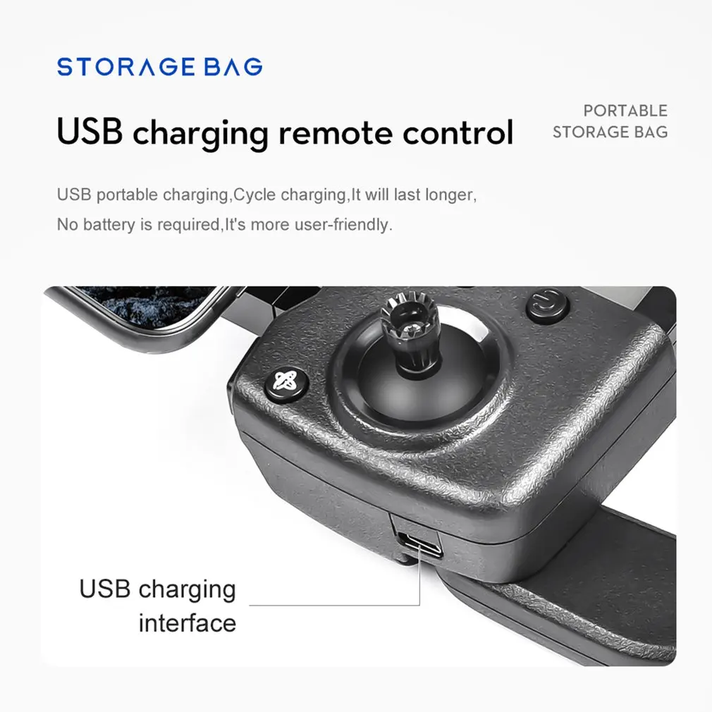K80 PRO Drone, STORAGE BAG USB portable charging,Cycle charging,it will last longer,