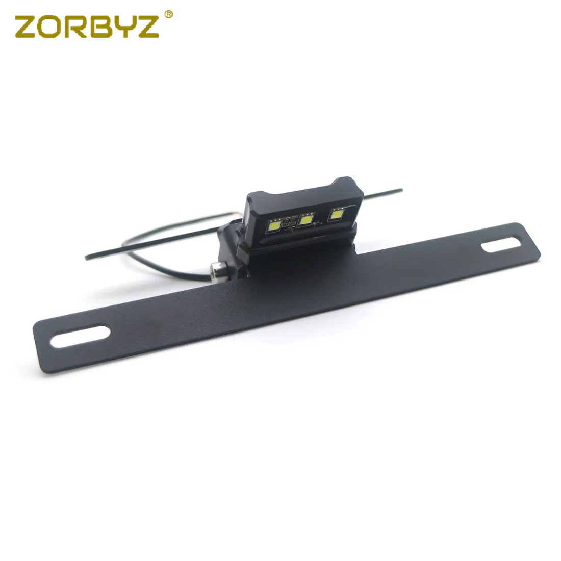 ZORBYZ черный металлический задний фонарь Крепление номерного знака Кронштейн для светодиодной лампы держатель для Benelli Leoncino 500