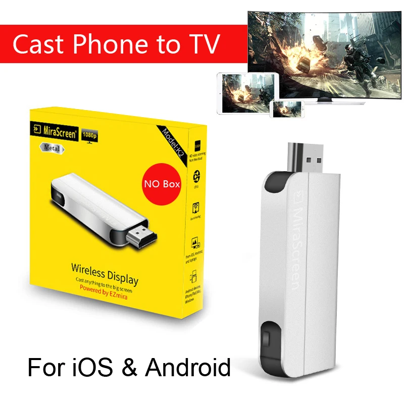 HDMI беспроводной Wifi дисплей ключ HD видео адаптер для iPhone X Samsung S7 Edge S8 S9 S10 Huawei iOS Android