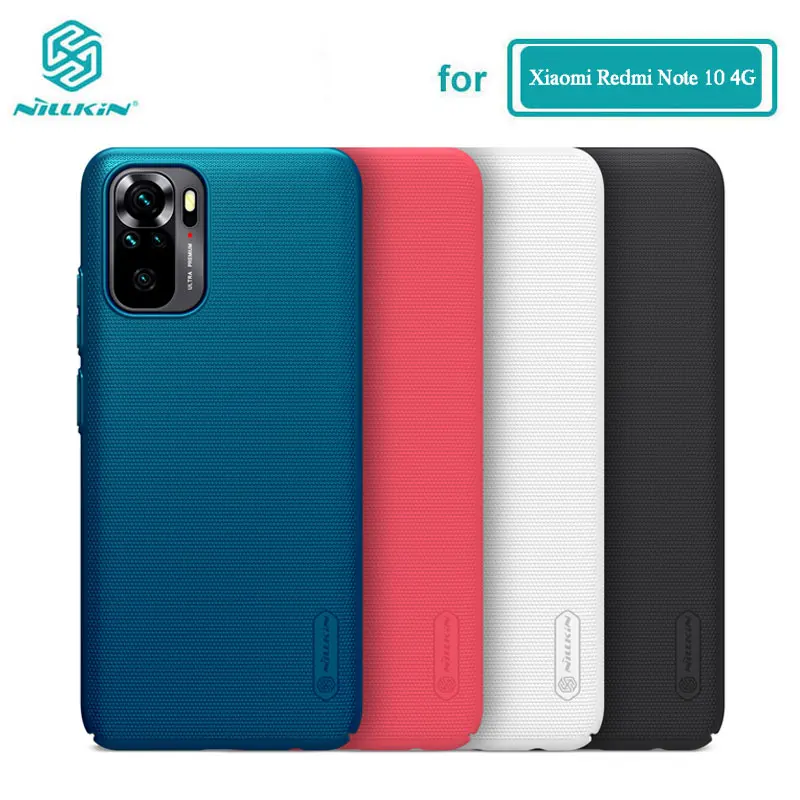 Redmi Note 10 Pro чехол NILLKIN Frosted ПК Матовый Жесткий чехол-накладка на заднюю панель для