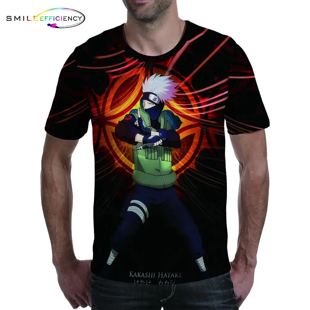 Anime Naruto Kakashi Tshirt Men Women 3d T-shirt Naruto T Shirts Cosplay Sweatshirts Action Figuretops