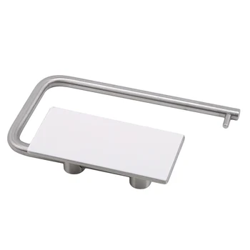 

Self-adhesive Brushed Toilet Paper Holder Paper Towel Holder Kitchen/Bathroom Stainless Steel Towel Rack Bathroom Products