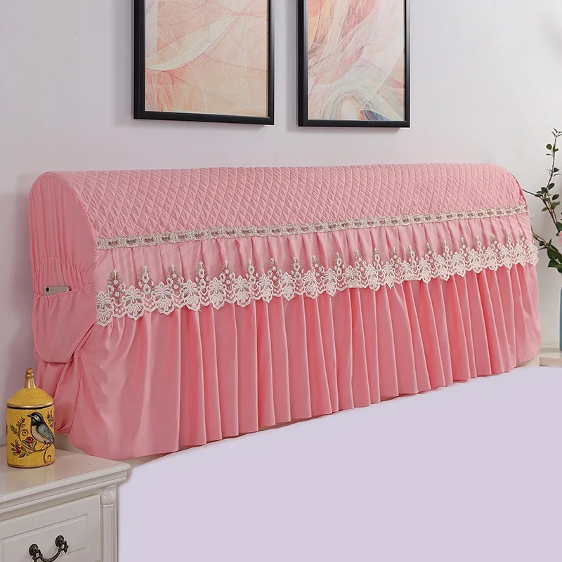 

Fabric Leather Bedside Cover With Thick Bright Headrest Lace Bed Headboard Cover For Size 150/180/220x60cm Bedspread Bed cover