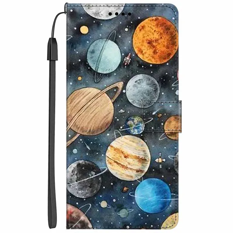 Book Leather Cover for vivo Y21s V2110 Y33s V2109 Y21 V2111 Case Wallet Flip Stand Coques for vivo y 33s Funda Shell Cartoon 2