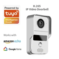 H.265 timbre de Video de IP 1080P WiFI inteligente Tuya App portero automático para hogar sistema de doble totalmente inalámbrico con foto y vídeo timbre de la puerta de la cámara