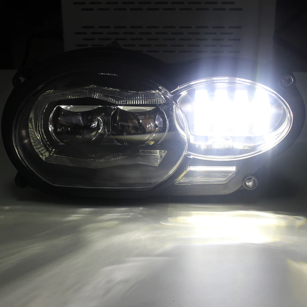 R1200gs LED головной свет для мотоцикла проектор для BMW R1200GS 2005-2012 R 1200GS ADV Adventure 2005-2013 мото задние фонари в сборе