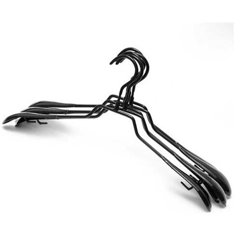 Dip Coat Hanger Clothing Store Special-purpose Anti Fold Coat Hanger Dry and Wet Spoon Shaped Steel Racks