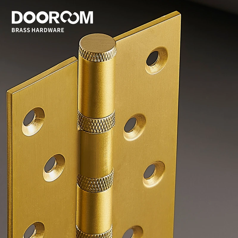 Cerniere Per Porte Zigrinate In Ottone Dooroom Slot Libero Cerniere Per Porte Mute Che Si Ispessiscono Senza Intoppi 4 Pollici 5 Pollici