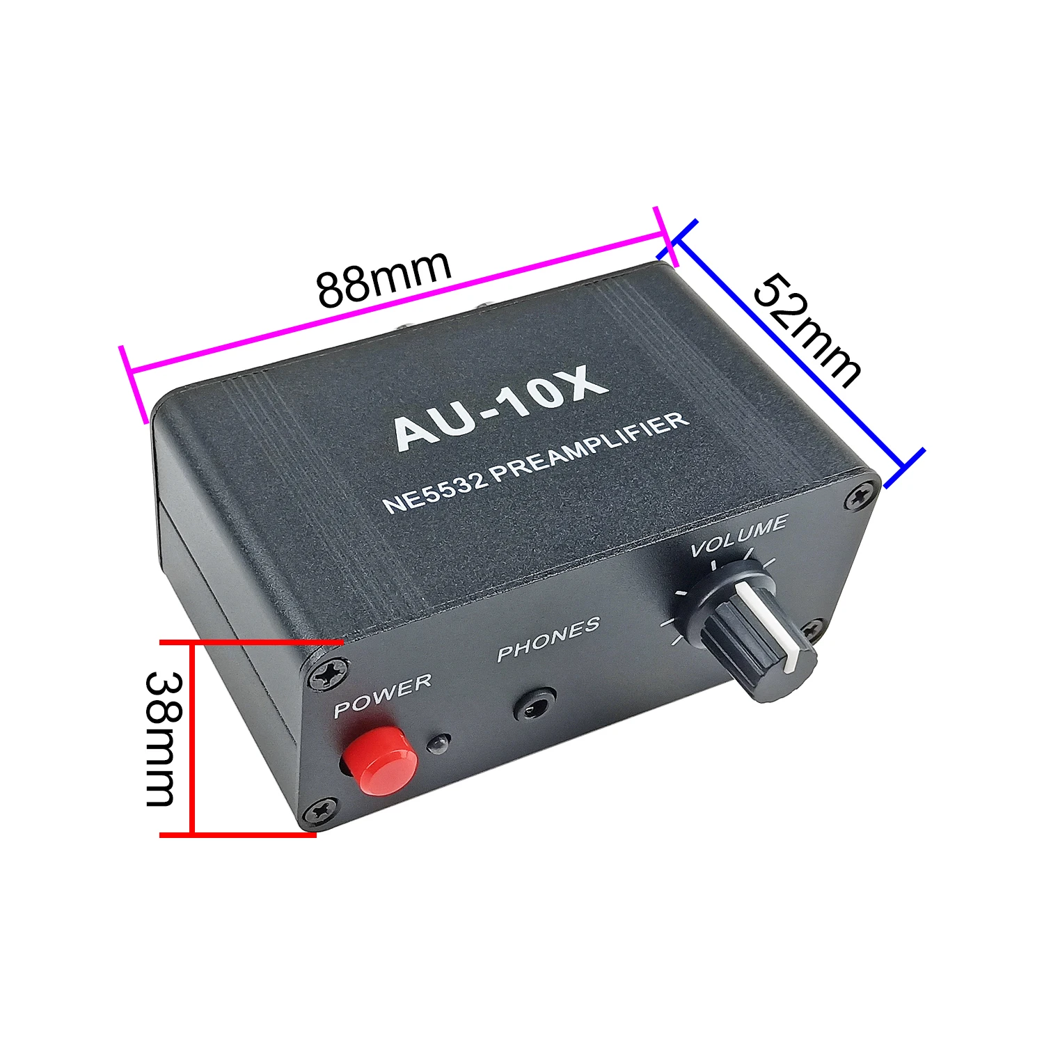 HA400 4 Channel Ultra compact Headphone o Stereo Amp Microamp Amplifier