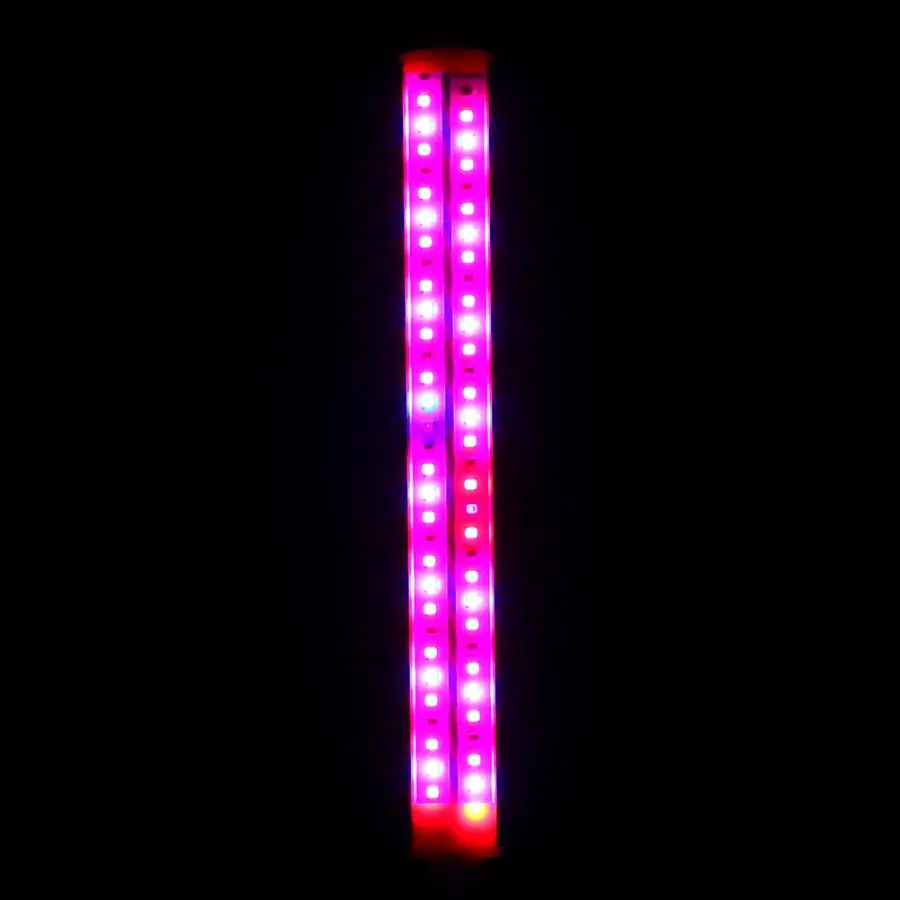 Plant Grow Lamp 20W Intelligent Clip 96 Beads LED Grow Light Vegetable Flower Indoor Plant Lamp Panel US Plug 90-240V Plant Lamp