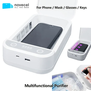 

RL-014B Multifunctional Purifier for Mobile Phone Masks Glasses Sterilizer Box Built-in Ultraviolet Sterilization Rate Up to 99%