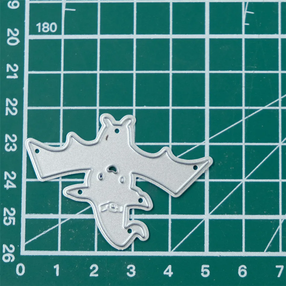 Naifumodo Halloween Lovely Bats Metal Cutting Dies for Card Making Scrapbooking Embossing Cuts Stencil Craft New for Dies