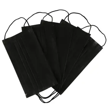 

5/10/20pcs Safe Breathable Mouth Mask Disposable Ear Loop Face 3-layer Non-woven Fabric Masks
