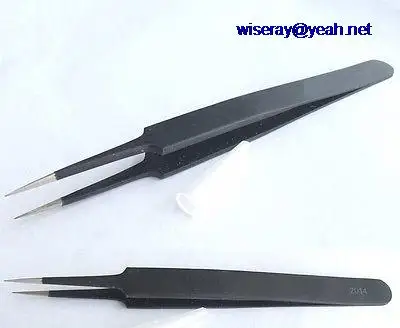 

DHL/EMS 150PCS 120mm Jewelry IC SMD SMT Stainless Steel Tweezers Craft Plier Tools --2014-A8