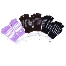 Перчатки с электрическим подогревом, теплые перчатки с USB, зимние теплые перчатки для рук с питанием от батареи, теплые водонепроницаемые перчатки для мотоцикла, лыжные перчатки