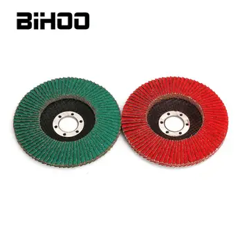 

5 Inch Sanding Flap Disc 80 Grit Grinding Wheel Zirconia Ceramic 7/8" Bore