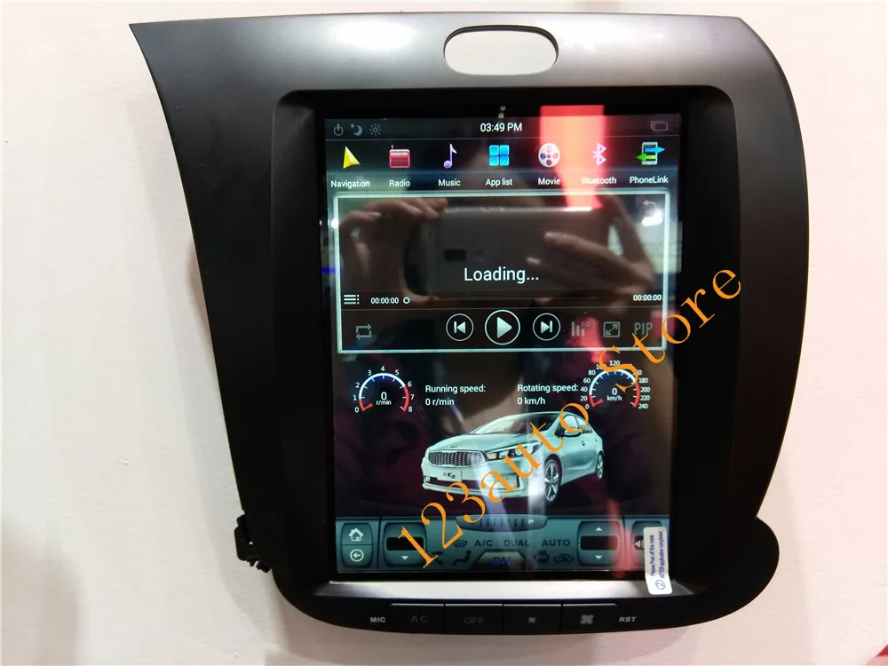 Автомобильный DVD плеер радио PX6 HDMI навигация для KIA CERATO K3 FORTE 2013 2016 10 4