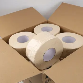 

Toilet Paper Bulk Rolls Bath Tissue Bathroom Natural Soft 4 Ply 500g/Roll Fast