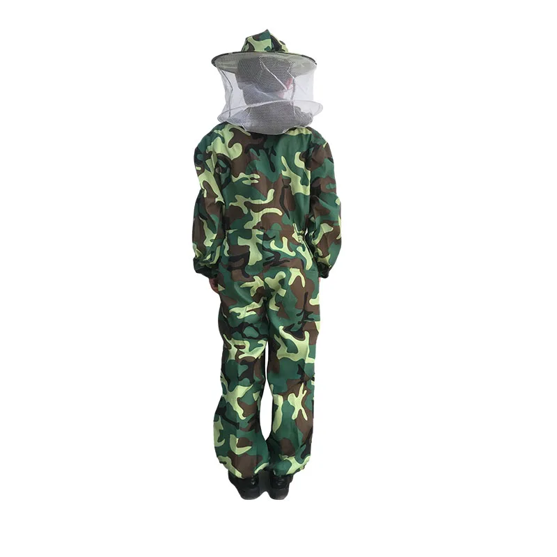 1 set Camouflage beekeeper suit for bee veil clothes beekeeping tools supplies bee farm equipment supplies