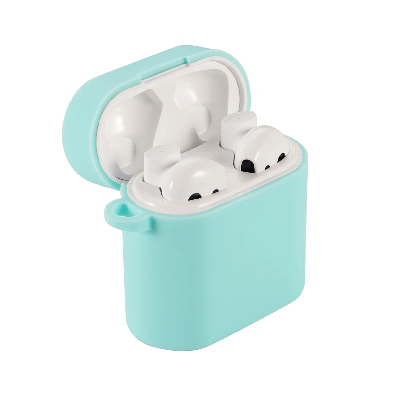 Mint Green Силиконовый чехол для Xiao mi Airdots Pro 2 Беспроводная гарнитура mi Air TWS Bluetooth наушники защитный чехол для Air 2 - Цвет: Mint Green