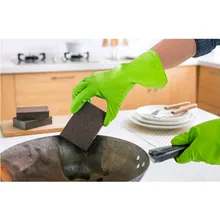 

Magic Sponge Eraser Rust Remover Brush Dish Pot Cleaning Brush Sponge Emery Descaling Clean Rub Pots Kitchen Tools Gadgets 1pc