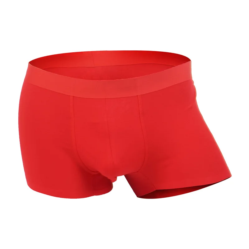 Zero Sense комфортное бесследное мужское хлопковое нижнее белье 3D цельное Нижнее белье Боксеры мужское - Цвет: Color