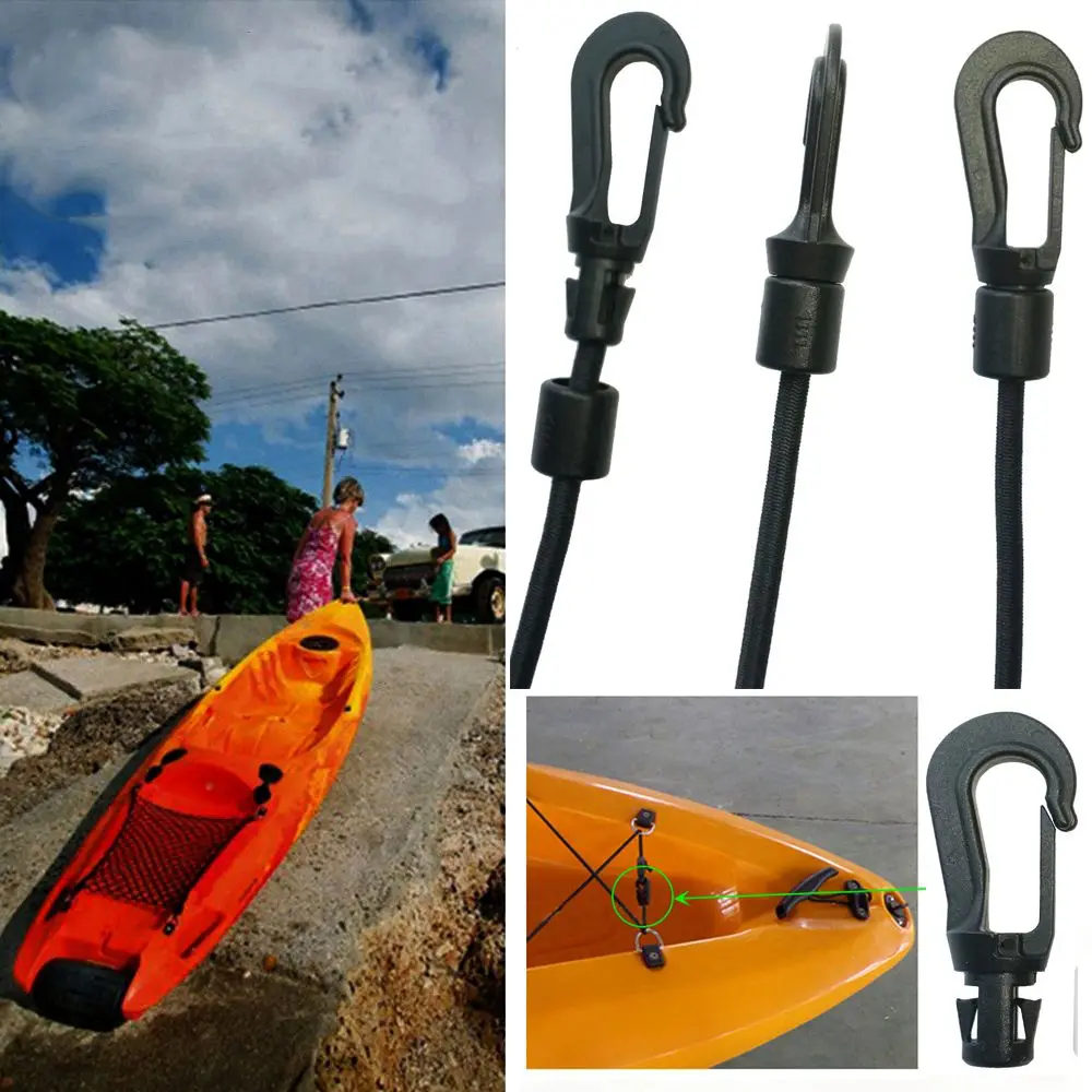 5/10pcs Plastic Snap Hook Clip Bungee Shock Tie Cord Ends Rope Buckle Outdoor Camp Kayak Boat Fishing Canoe Clothesline Hooks tent rope buckle carabiner clips elastic ropes camping tent clips tarpaulin clips carabiner belt clip keychain carabiner rope tightener hook tactical buckle tissue holder antenna binding buckle drinking tube clip hat clip wedding ties zipper clip