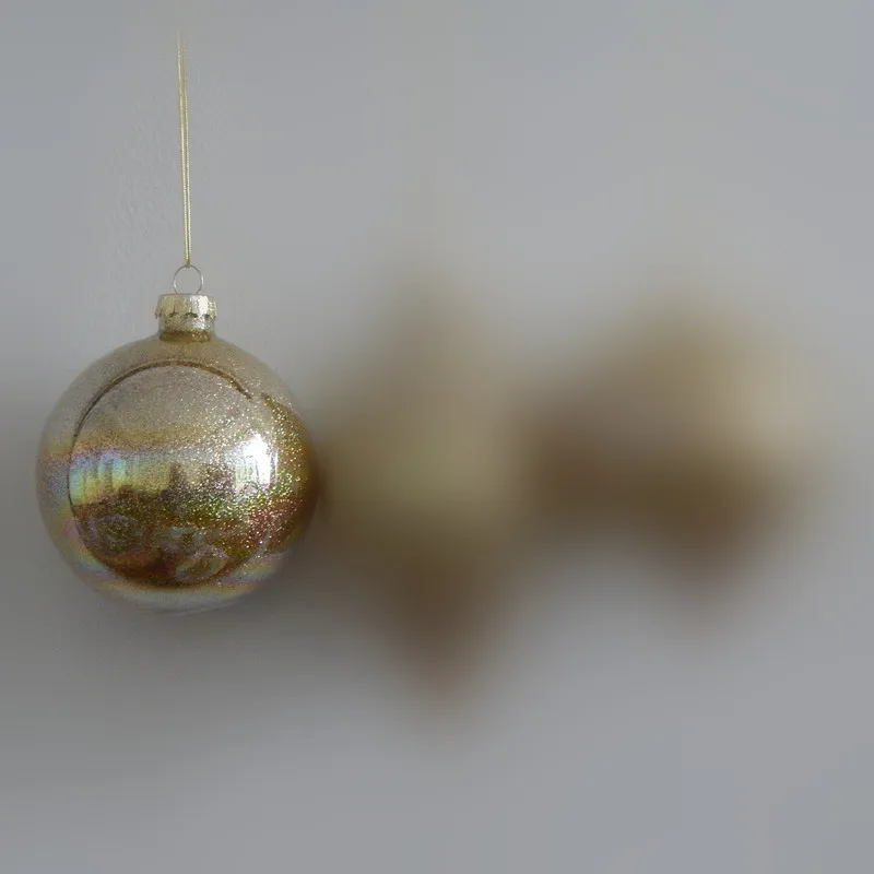 Золотая серия маленькая упаковка разных диаметров стеклянный шар Рождественская Елка декоративная стеклянная подвеска 6 см 7 см 8 см 10 см 12 см ручная работа