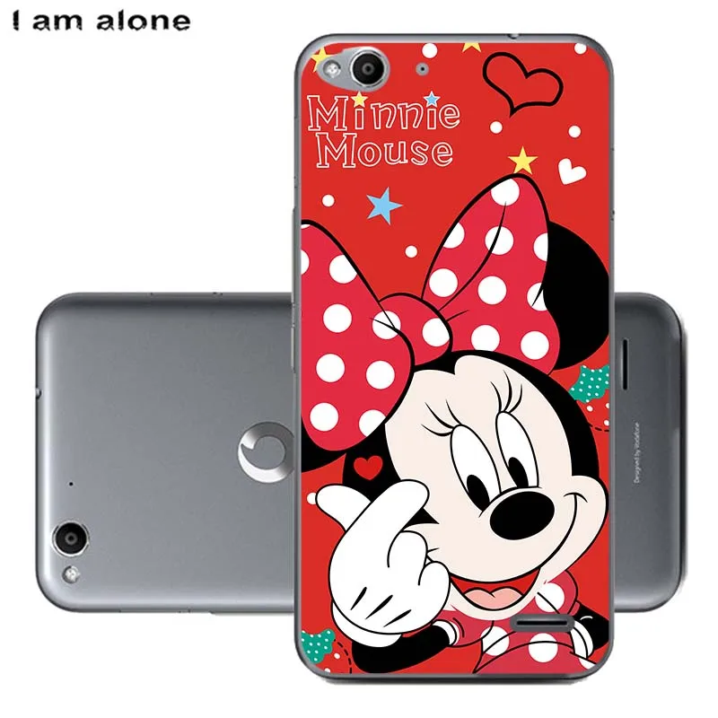 Чехлы для телефонов Vodafone Smart ultra 6 5,5 дюймов мягкий мешок TPU мобильный мультфильм Печатный для Vodafone Смарт ультра крышка