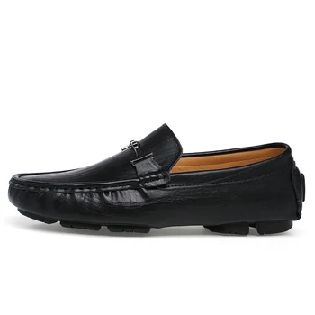 

Sneakers Zapatos Para Hombre Size 38-48 Leather Casual Male Leisure Driver Chaussure Homme