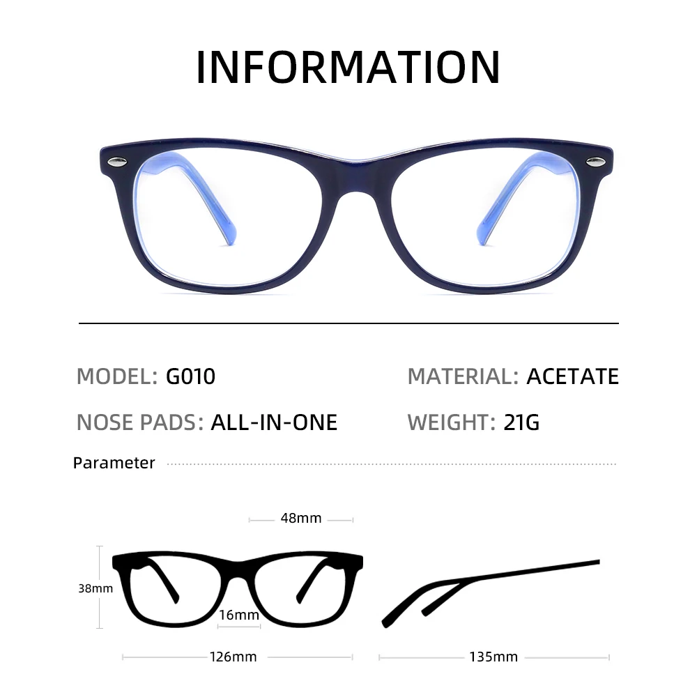 IENJOY Acetate Kid Optical Glasses Frame Eyewear Child Boy Girl Myopia Prescription Eyeglass Frames 180 Flexible Frames Oculos